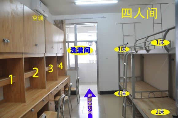桂林理工大学博文管理学院宿舍条件怎么样—宿舍图片内景
