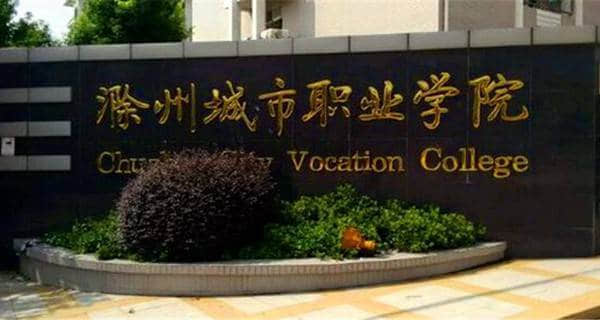 2017滁州专科学校名单