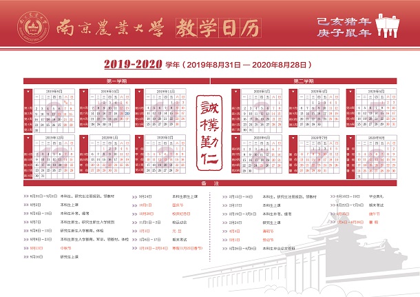 2020年南京农业大学寒假放假时间如何安排