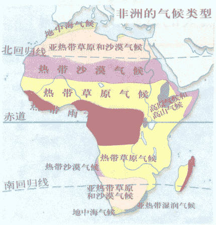 非洲为什么被称为热带大陆
