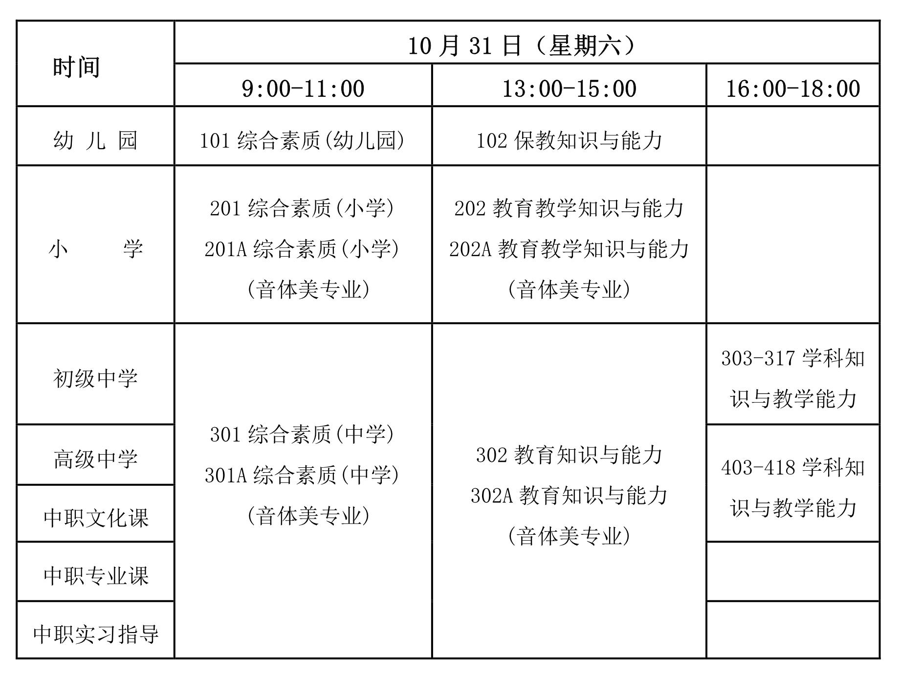 2020年海南省中小学教师资格证考试通知