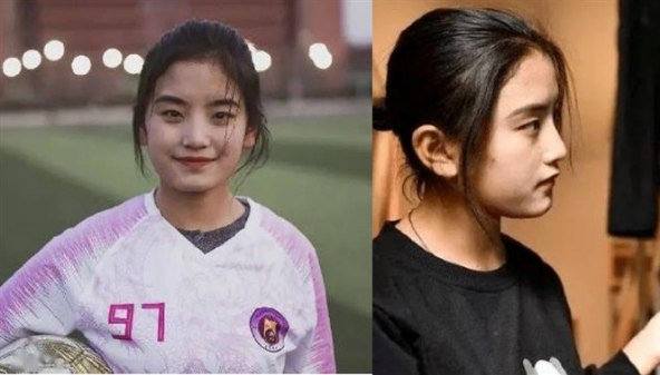 太酷了！藏族女孩在男子足球队当队长