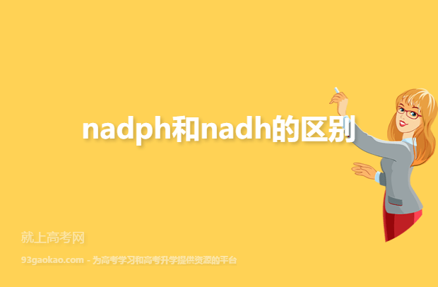 nadph和nadh的区别