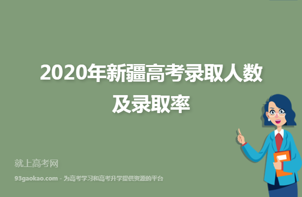 2020年新疆高考录取人数及录取率