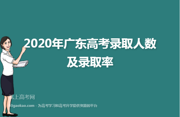 2020年广东高考录取人数及录取率