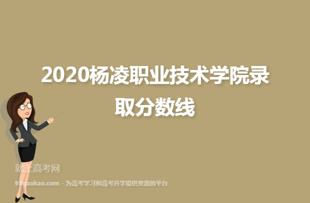 2020杨凌职业技术学院录取分数线