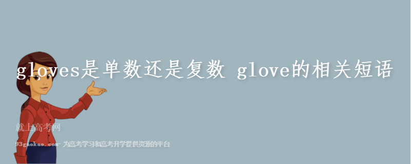 gloves是单数还是复数 glove的相关短语