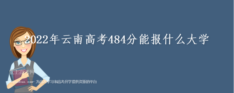 2022年云南高考484分能报什么大学